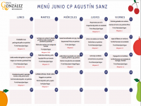 MENÚ JUNIO